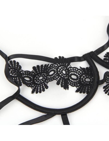 Body Negro De Tirantes