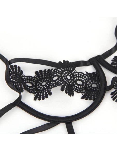 Body Negro De Tirantes