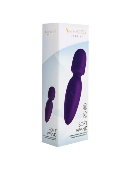Microfono Masajeador Soft Wand Lila