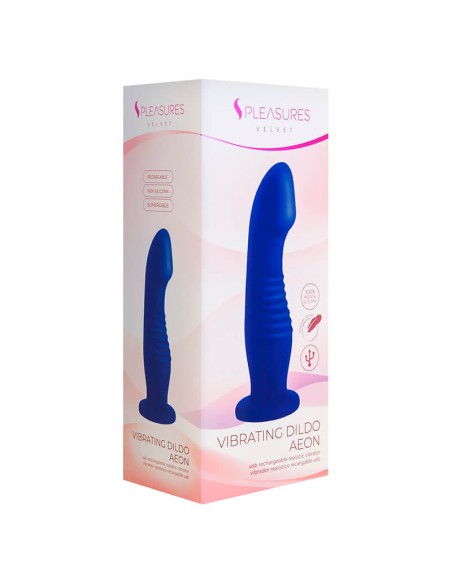 Consolador Vibrador Aeon 17,8 cm
