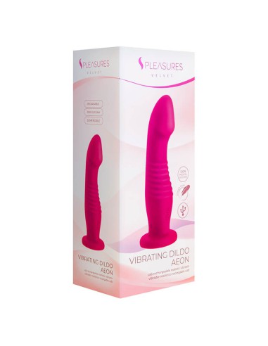 Consolador Vibrador Aeon 17,8 cm