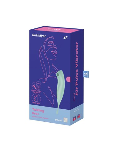 Succionador Clitorial Twirling Pro Con App 20 cm