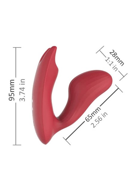 Vibrador Doble Estimulacion Con App Umi