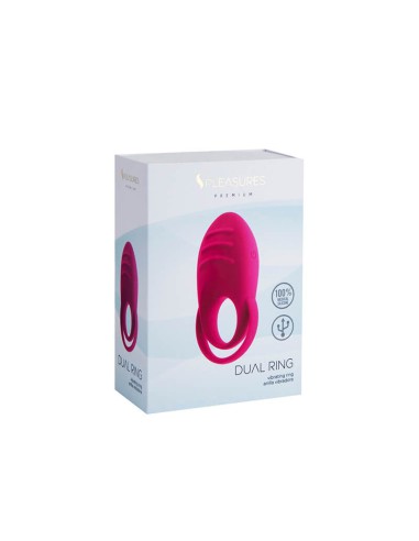 Anillo Vibrador Doble Dual