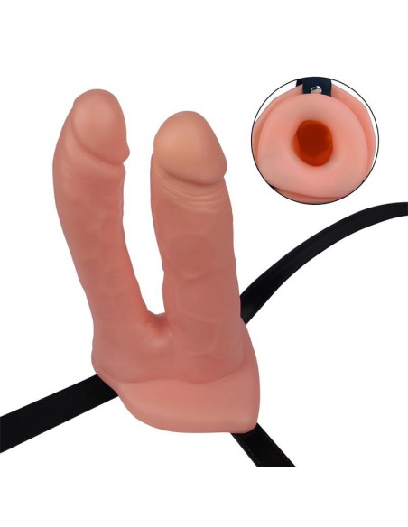 Arnes Con Pene Hueco Doble Unisex