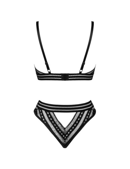 Conjunto Ropa Interior Negro Natilya