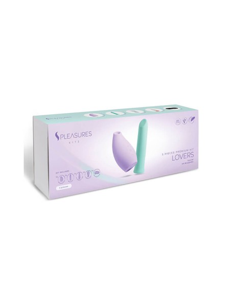 Kit erótico Lovers Morado y Menta
