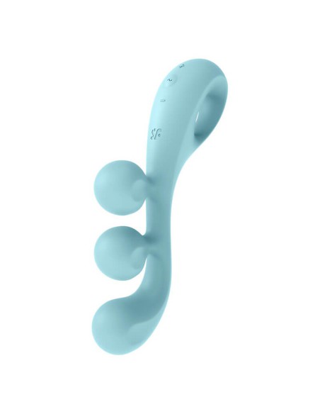 Multi Vibrador De Bolas Tri Ball 2 Azul Satisfyer