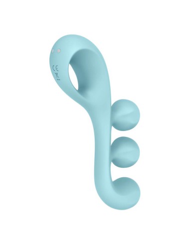 Multi Vibrador De Bolas Tri Ball 2 Azul Satisfyer