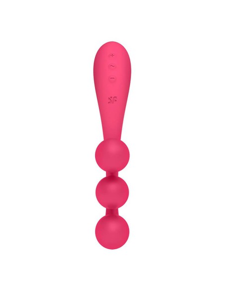 Multi Vibrador De Bolas Tri Ball 1 Rojo Satisfyer