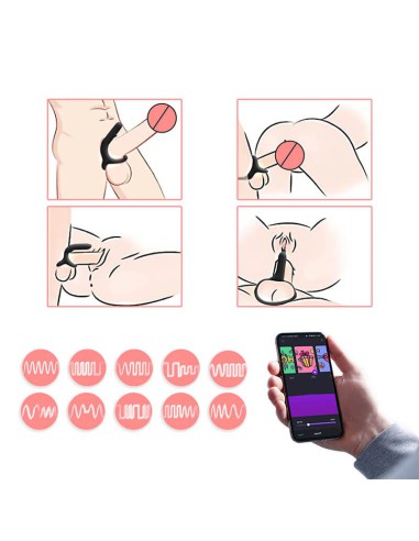 Anillo Vibrador Pareja Magic Rise