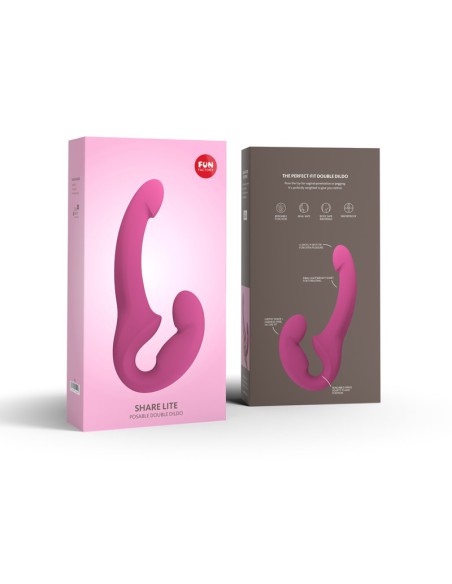 Dildo Doble Sin Arnés Share Lite Fun Factory