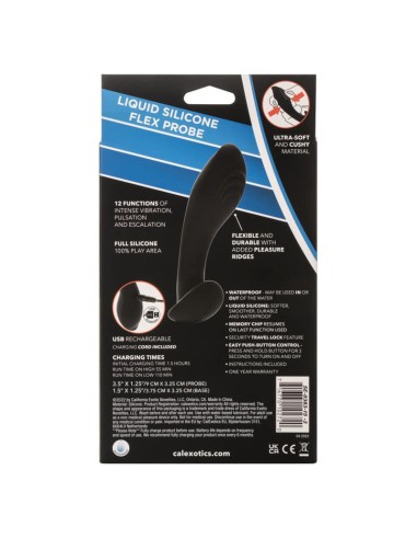 Plug Anal Silicona Con Vibración The Eclipse