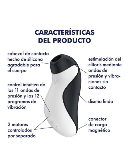 Vibrador Succionador Orca Satisfyer