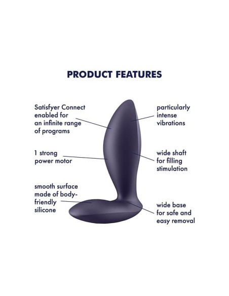 Vibrador Anal Power Plug  Satisfyer