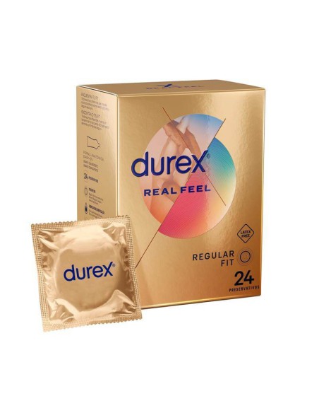 Preservativos Durex Real Feel 24 Unidades