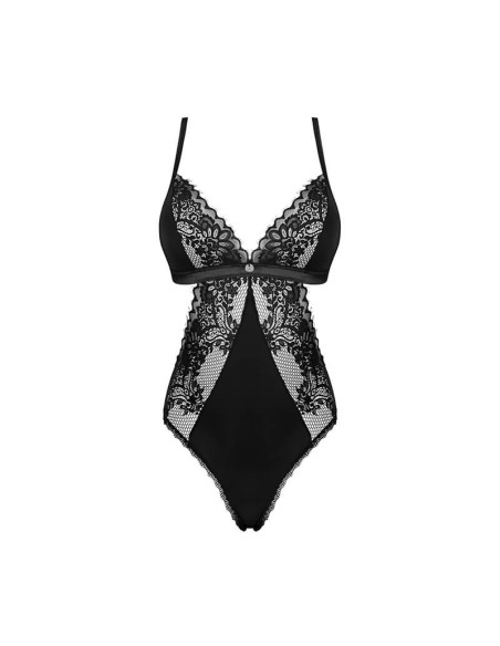 Body De Encaje Negro Maderris