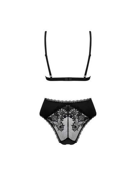 Body De Encaje Negro Maderris