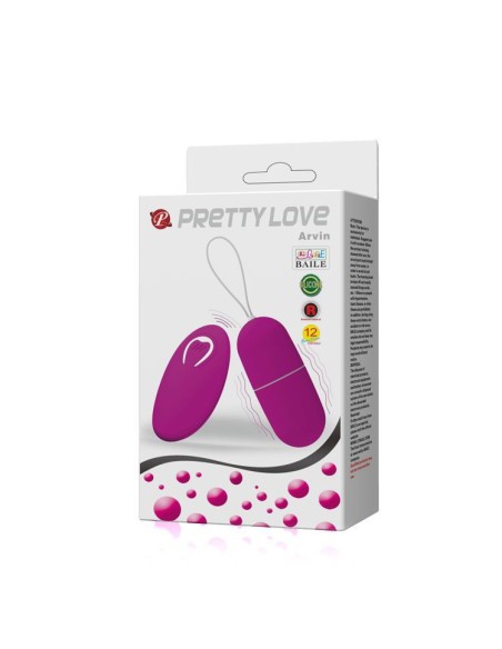 PRETTY LOVE ARVIN BALA VIBRADORA CON CONTROL REMOTO 12V