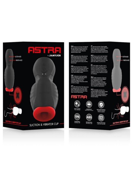 Masturbador Hombre Con Succión Astra