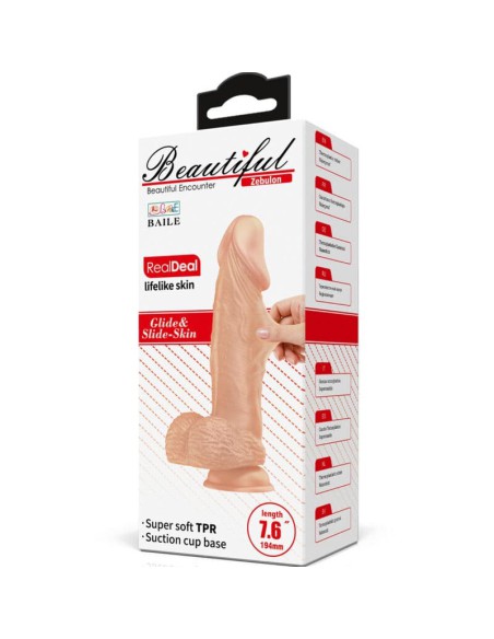 Consolador Realista Beautiful 19,4 cm Carne