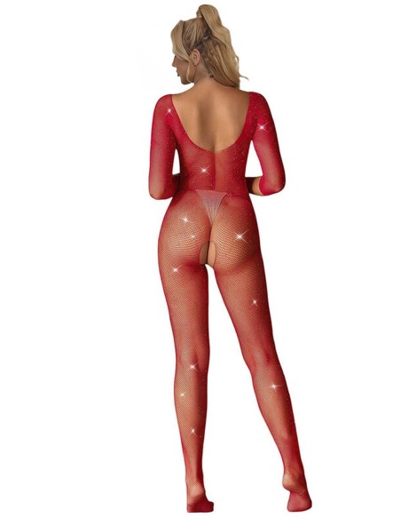 Body Rejilla Con Manga Tres Cuartos 952419