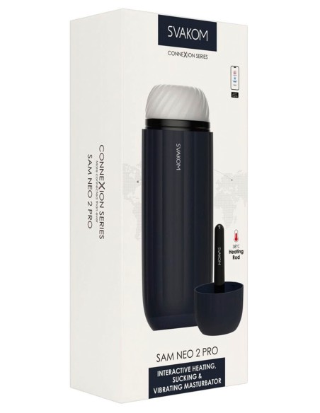 Masturbador Interactivo Sam Neo 2 Pro Azul