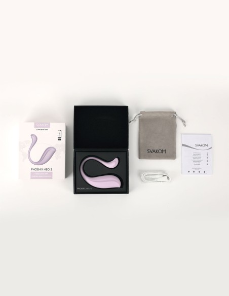 Phoenix Neo 2 Lila Huevo Vibrador Interactivo