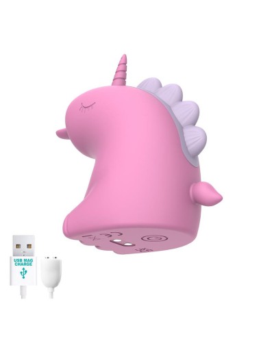 Estimulador Con Lengua Rotadora Rosa Cupcake