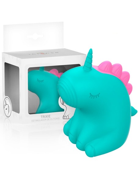 Vibrador Clitoris Azul Turquesa Trixie Vibrador Clitoris Azul Turquesa Trixie