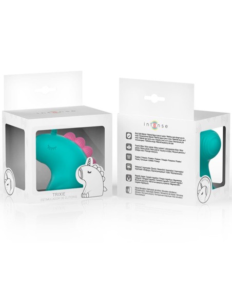 Vibrador Clitoris Azul Turquesa Trixie Vibrador Clitoris Azul Turquesa Trixie