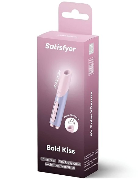 Vibrador Pintalabios Bold Kiss Satisfyer