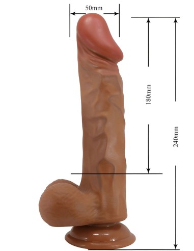 Consolador Realista Buraq 24 cm