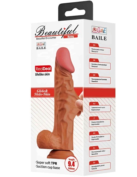 Consolador Realista Buraq 24 cm