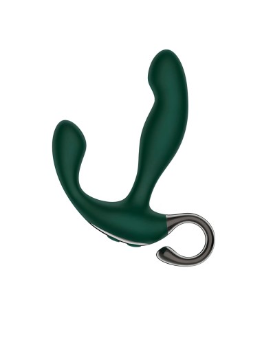 Masajeador Prostatico Con Finger Wiggling Greeny