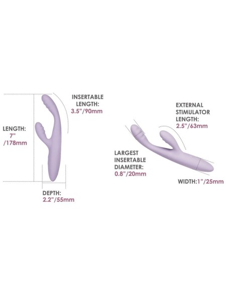 Vibrador Conejito Cici + 2 Svakom