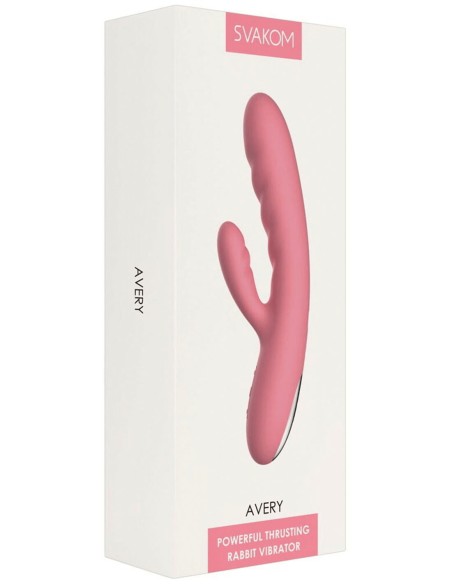 Avery Vibrador Conejito Rosa