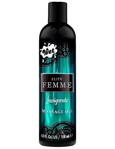WET Aceite Baño y Masaje Aromaterapia Íntimo Revitalizante 120 Ml