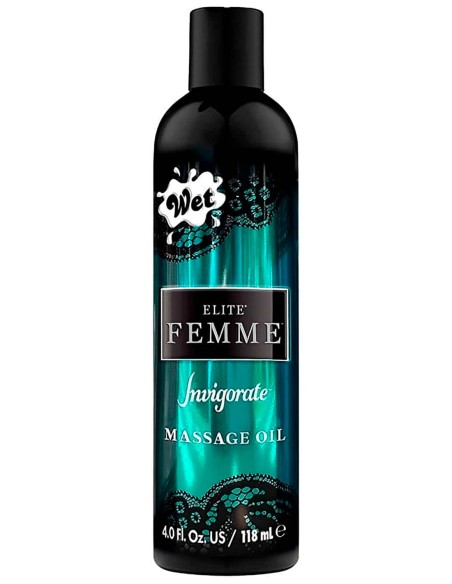 WET Aceite Baño y Masaje Aromaterapia Íntimo Revitalizante 120 Ml