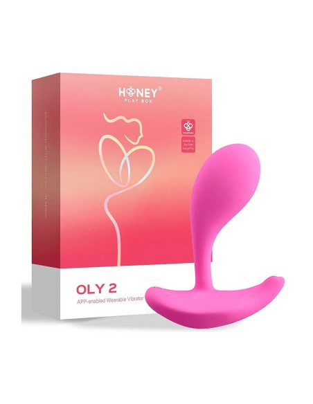 Vibrador anal Oly 2 en color rosa
