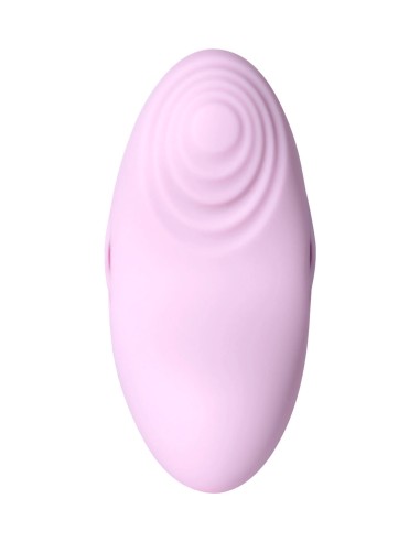 Vibrador Echo 2 lila con funda texturizada