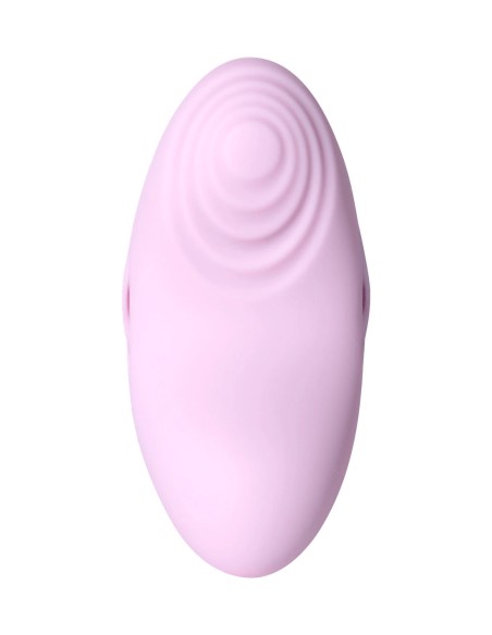 Vibrador Echo 2 lila con funda texturizada
