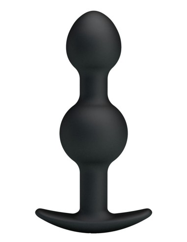 Bolitas anales James con base de seguridad y material de silicona de alta calidad