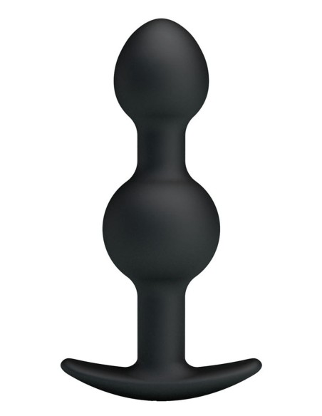 Bolitas anales James con base de seguridad y material de silicona de alta calidad