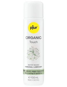 Lubricante vegano Pjur organic Touch 100 ml, hidratante y natural