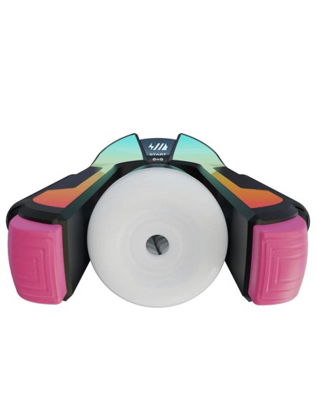 Masturbador Tingon M2 con iluminación ambiental y tecnología avanzada.