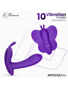 estimulador ergonomico forma mariposa intoyou wingy purpura