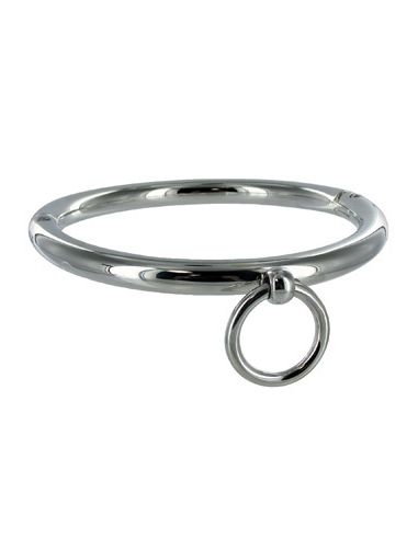 METALHARD BDSM COLLAR CON ARGOLLA 18CM