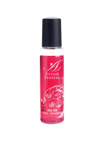 EXTASE SENSUEL Aceite Estimulante Fresa Viaje 35 Ml