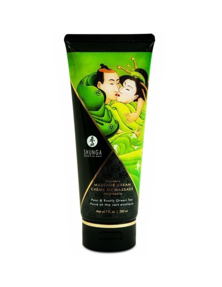 Crema de Masaje Shunga de Pera & Té Verde 200 ml